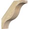Ekena Millwork 4"W x 14"D x 14"H Funston Rough Sawn Knee Brace, Douglas Fir BRC04X14X14FST00RDF - alternate 1